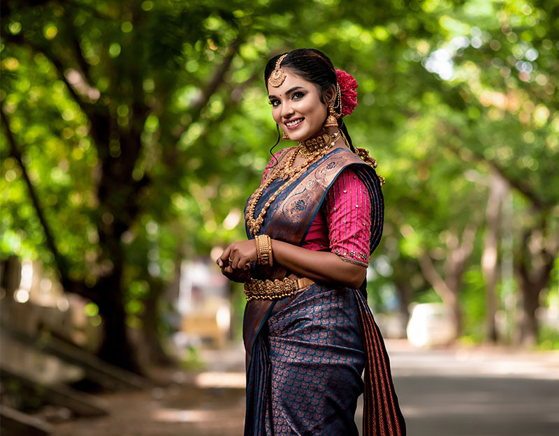 South Indian Bridal Look