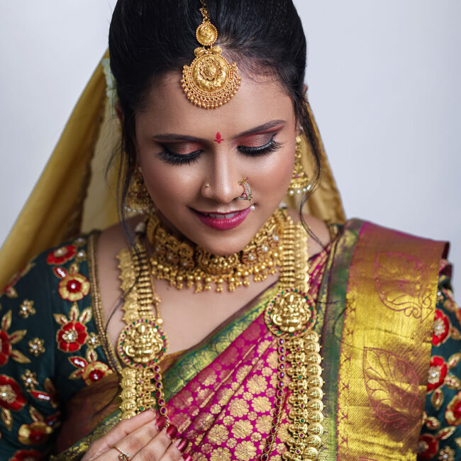 Telugu bridal portrait