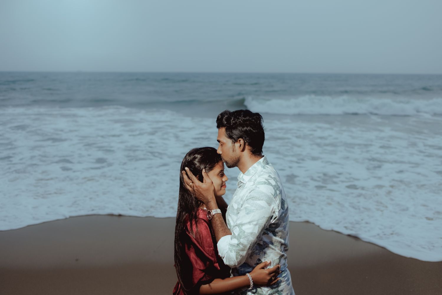 Beach Post Wedding Photoshoot