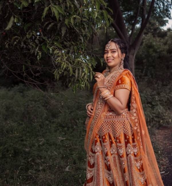 Reception bridal portraits