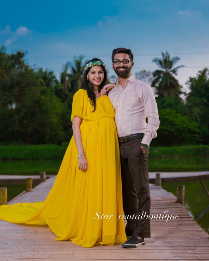 Pregnancy Photoshoot dress for rent in Chennai