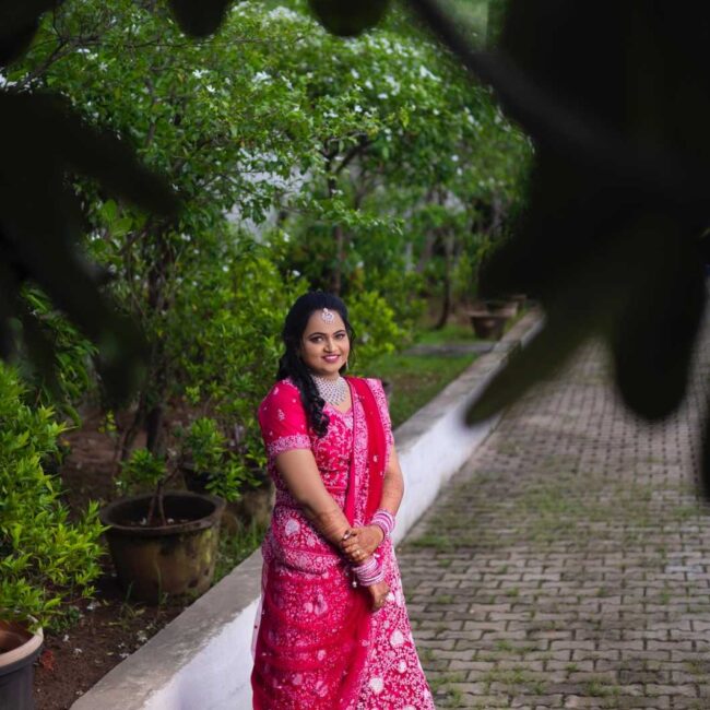 Reception Bride in Lehenga