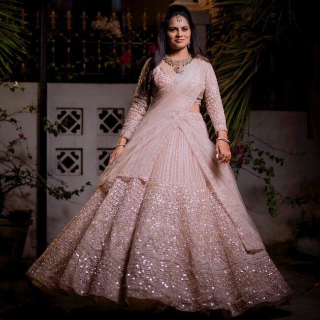Bride in Lehenga
