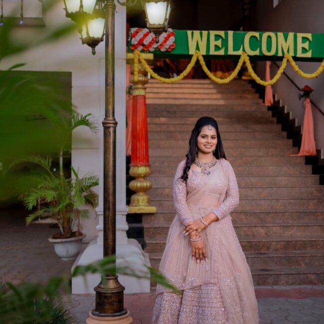 Wedding Bride in Lehenga