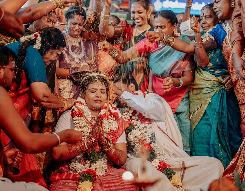 Thaali Moment in Tamil Wedding